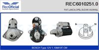 RECOFICIAL 60102510 - Motor de arranque