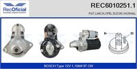 RECOFICIAL 60102511 - Motor de arranque