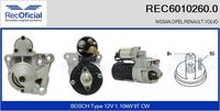 RECOFICIAL 60102600 - Motor de arranque