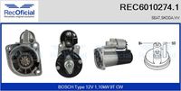 RECOFICIAL 60102741 - Motor de arranque