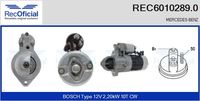 RECOFICIAL 60102890 - Motor de arranque