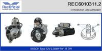 RECOFICIAL 60103112 - Motor de arranque