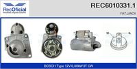 RECOFICIAL 60103311 - Motor de arranque