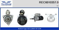 RECOFICIAL 60103570 - Motor de arranque