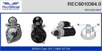 RECOFICIAL 60103640 - Motor de arranque