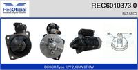 RECOFICIAL 60103730 - Motor de arranque