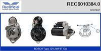 RECOFICIAL 60103840 - Motor de arranque