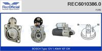 RECOFICIAL 60103860 - Motor de arranque