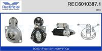 RECOFICIAL 60103871 - Motor de arranque