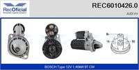 RECOFICIAL 60104260 - Motor de arranque