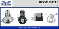 RECOFICIAL 60104741 - Motor de arranque