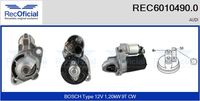 RECOFICIAL 60104900 - Motor de arranque