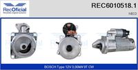 RECOFICIAL REC60105181 - Motor de arranque