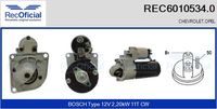 RECOFICIAL 60105340 - Motor de arranque