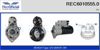 RECOFICIAL 60105550 - Motor de arranque