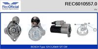 RECOFICIAL 60105570 - Motor de arranque