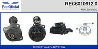 RECOFICIAL REC6010612.0 - Motor de arranque