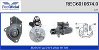 RECOFICIAL 60106740 - Motor de arranque