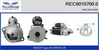 RECOFICIAL 60107000 - Motor de arranque