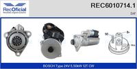 RECOFICIAL REC6010714.1 - Motor de arranque