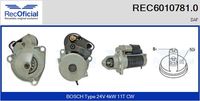 RECOFICIAL 60107810 - Motor de arranque