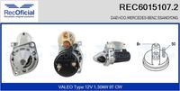 RECOFICIAL REC60151072 - Motor de arranque