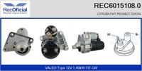 RECOFICIAL 60151080 - Motor de arranque