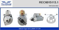 RECOFICIAL REC6015113.1 - Motor de arranque