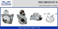 RECOFICIAL 60151370 - Motor de arranque