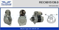 RECOFICIAL REC6015139.0 - Motor de arranque