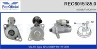 RECOFICIAL REC60151850 - Motor de arranque