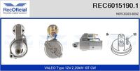 RECOFICIAL REC60151901 - Motor de arranque