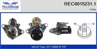 RECOFICIAL REC60152311 - Motor de arranque