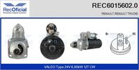 RECOFICIAL 60156020 - Motor de arranque