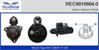 RECOFICIAL 60156040 - Motor de arranque