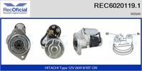 RECOFICIAL REC6020119.1 - Motor de arranque