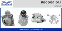 RECOFICIAL REC6020150.1 - Motor de arranque