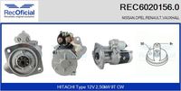 RECOFICIAL 60201560 - Motor de arranque