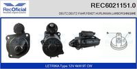 RECOFICIAL 60211510 - Motor de arranque