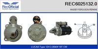 RECOFICIAL 60251320 - Motor de arranque