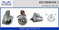 RECOFICIAL REC6030104.1 - Motor de arranque