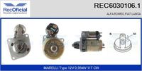 RECOFICIAL REC60301061 - Motor de arranque