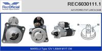 RECOFICIAL REC60301111 - Motor de arranque