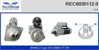 RECOFICIAL REC60301120 - Motor de arranque