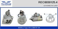 RECOFICIAL 60301254 - Motor de arranque