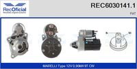 RECOFICIAL REC60301411 - Motor de arranque