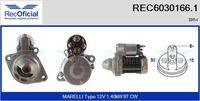 RECOFICIAL REC60301661 - Motor de arranque