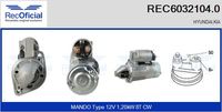 RECOFICIAL 60321040 - Motor de arranque