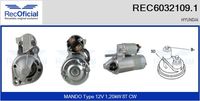 RECOFICIAL 60321091 - Motor de arranque