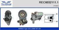 RECOFICIAL 60321111 - Motor de arranque